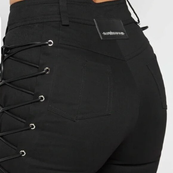 Maniere De voir Fit & Flare Trouser Silhouette sz US 2 - Picture 10 of 11